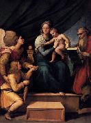 RAFFAELLO Sanzio Madonna with the Fish oil